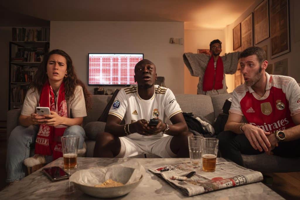 aficionados real madrid benfica en directo