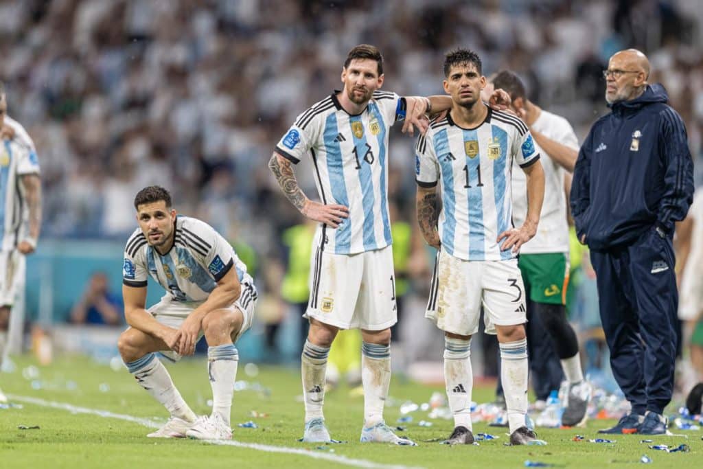 argentina decepciona ante mauritania