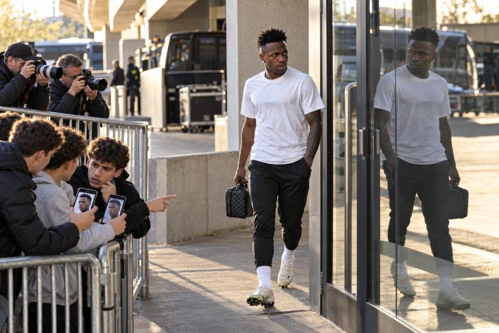 bajon de vinicius en real madrid