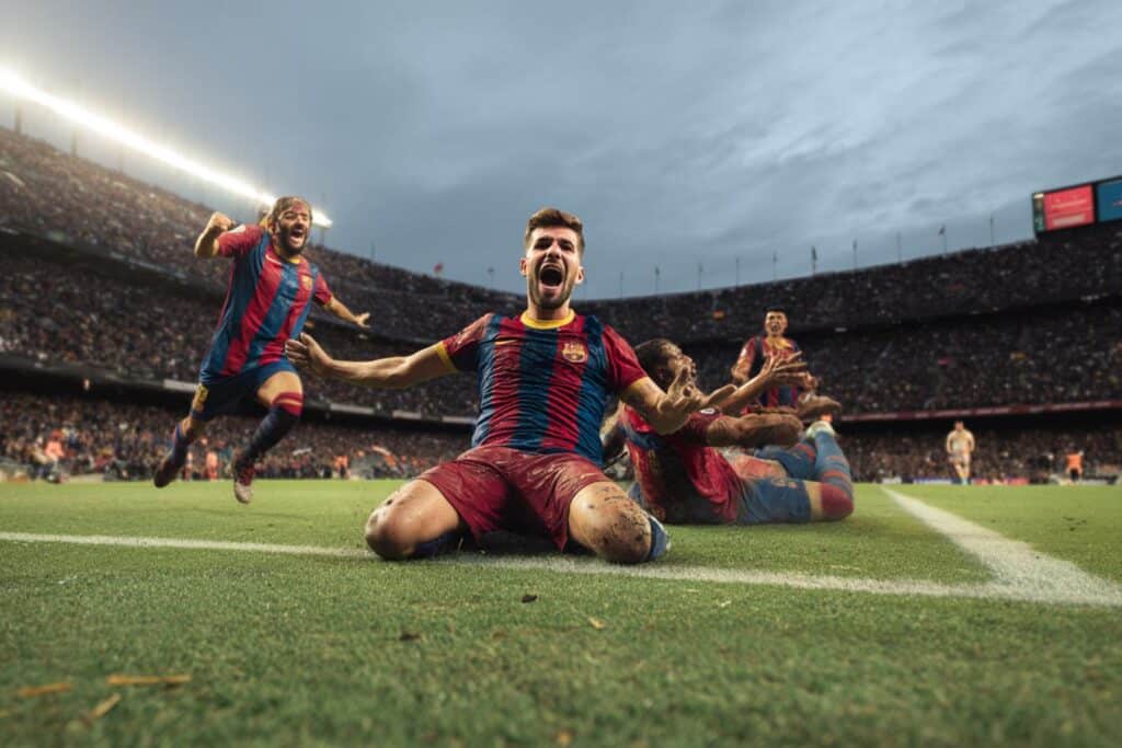 barcelona mallorca goles y emociones