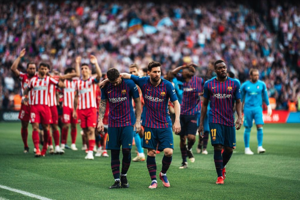barcelona pierde liderato liga girona