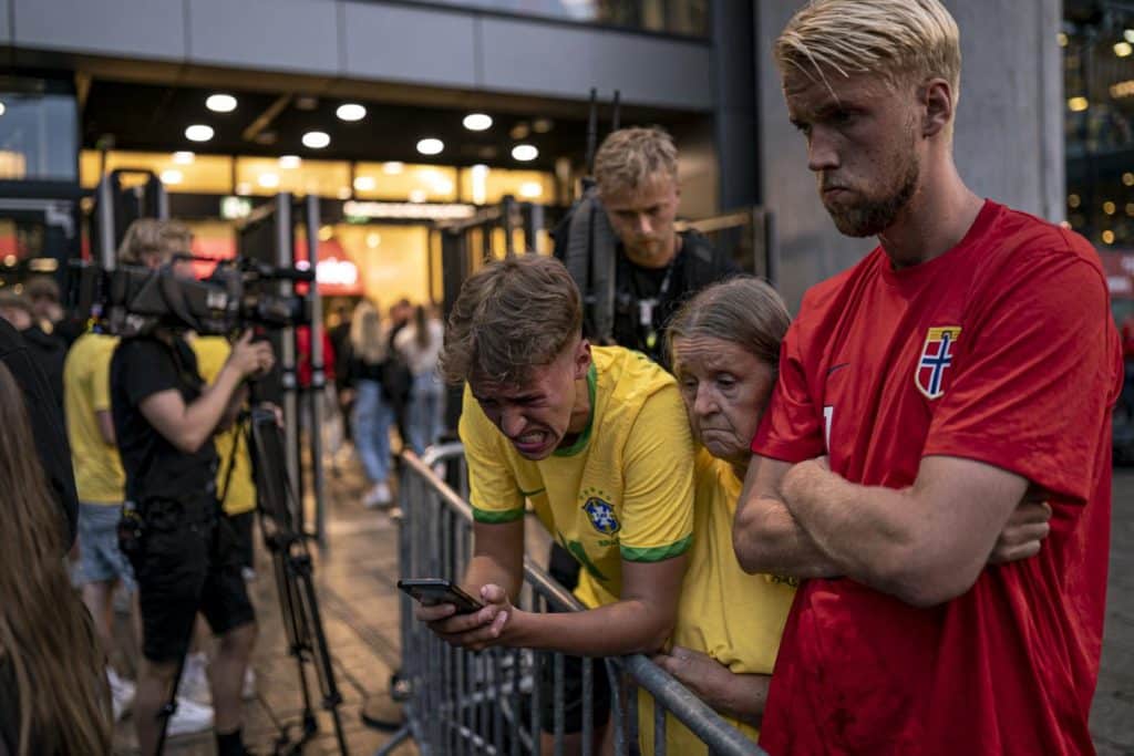 brasil noruega vinicius haaland alineaciones