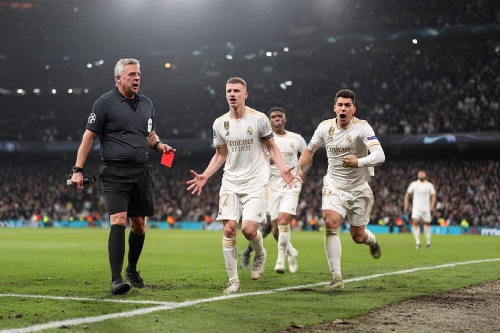 camavinga expulsado real madrid arbitro