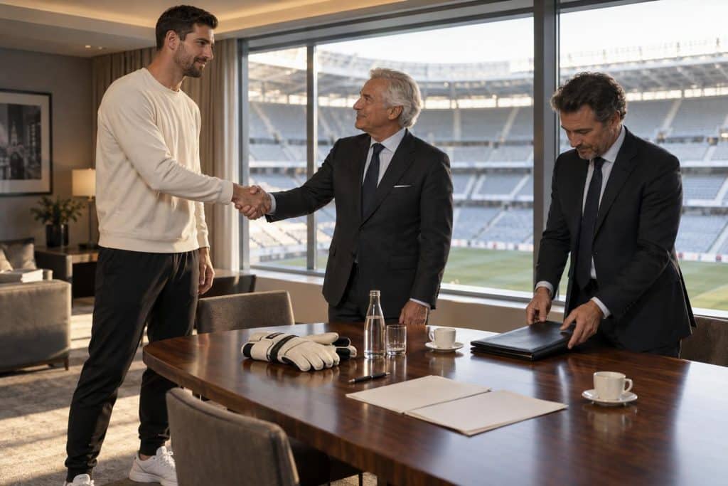 courtois renueva con real madrid hasta 2028