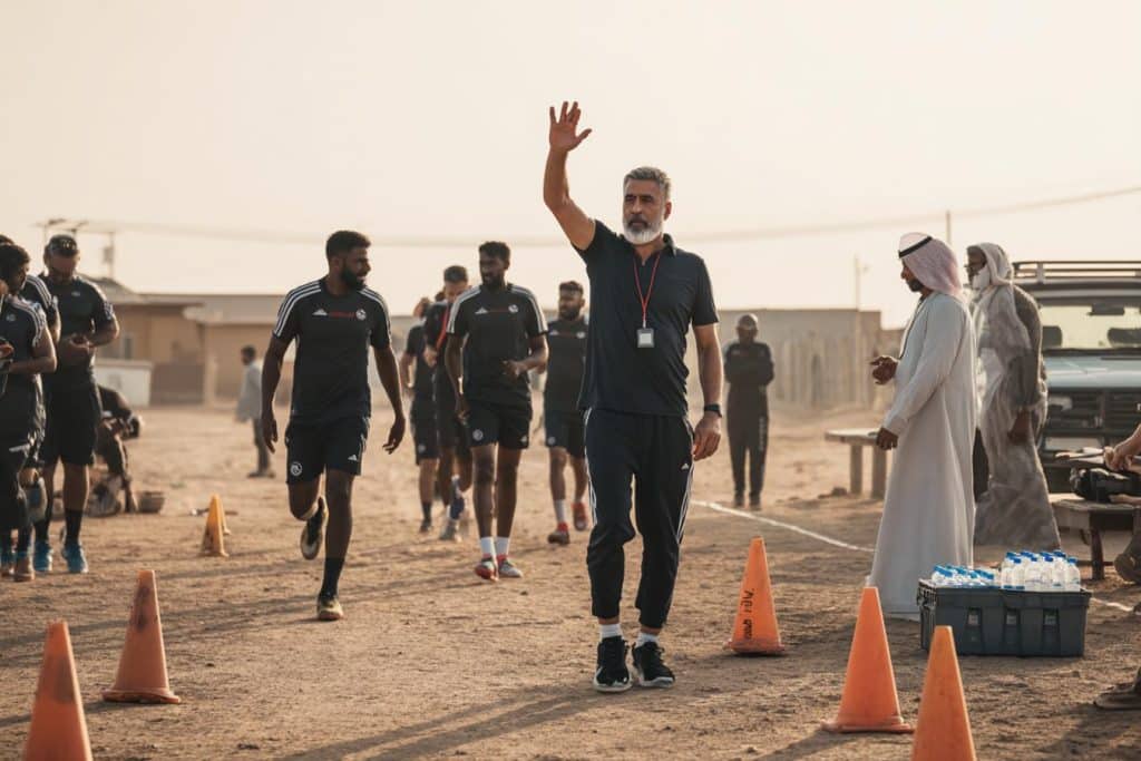 daniel carreno dirige al riyadh sc