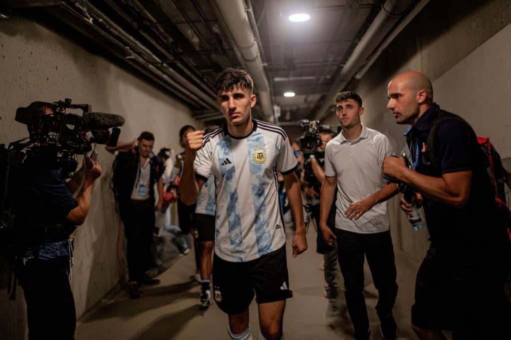 enzo fernandez mensaje a francia