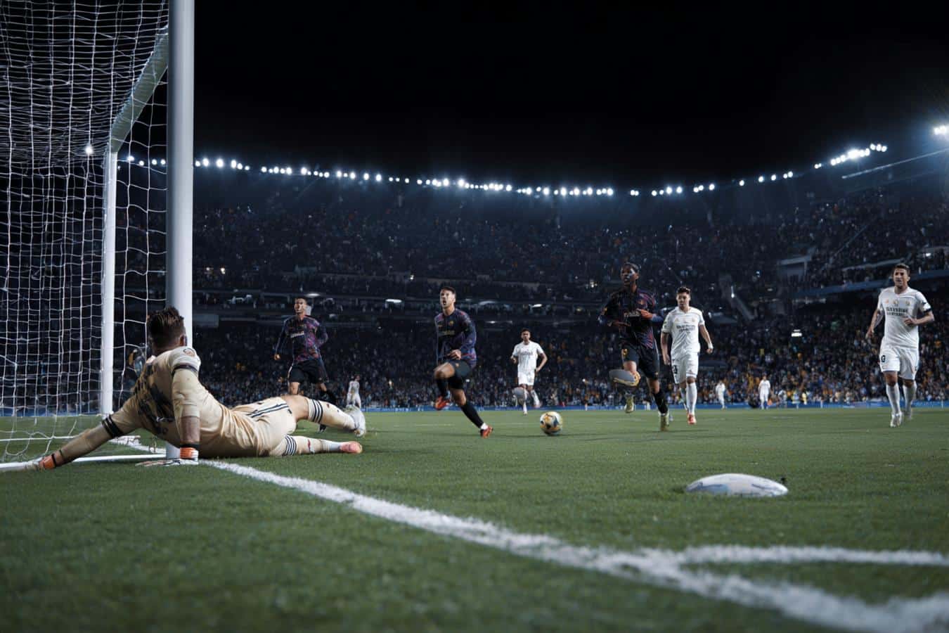 Gol de un ex de Ligue 1 hunde al Real Madrid en casa y deja al Barça ...