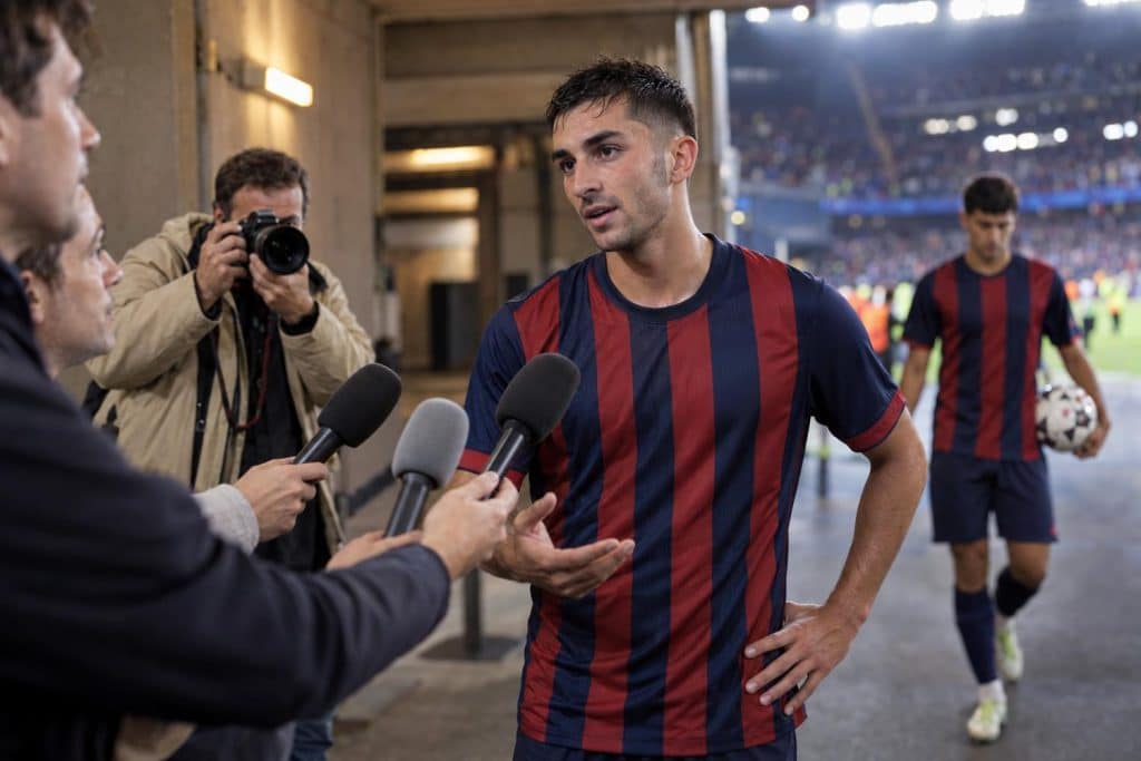 ferran torres celebra su triplete con psg