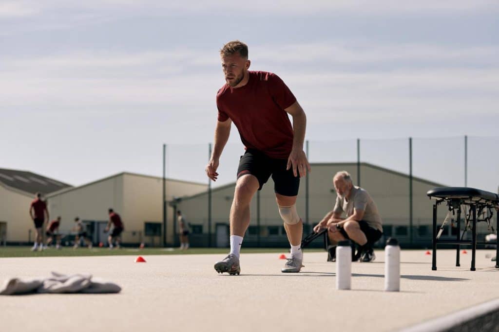 frenkie de jong lesionado de rodilla 1