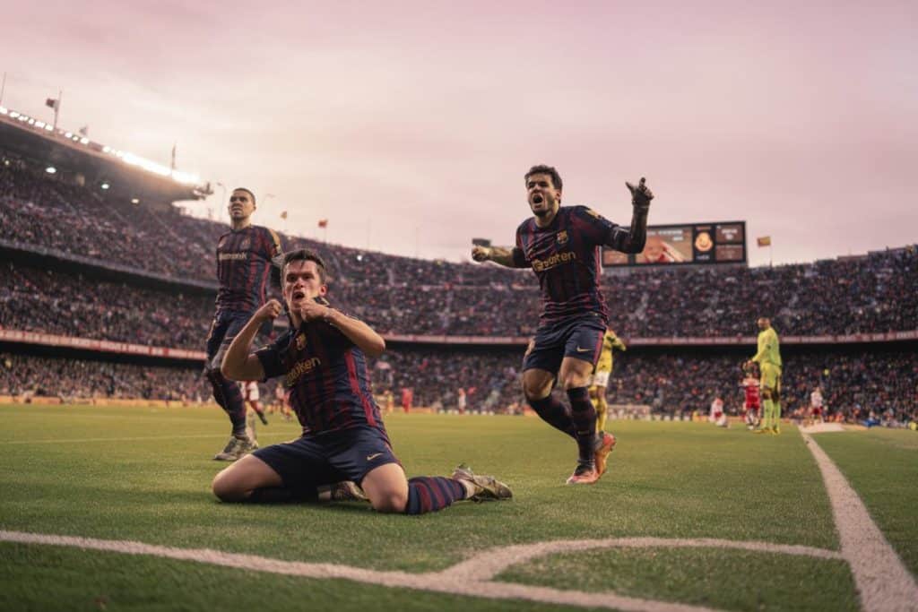 getafe barcelona 0 2 fermin rashford