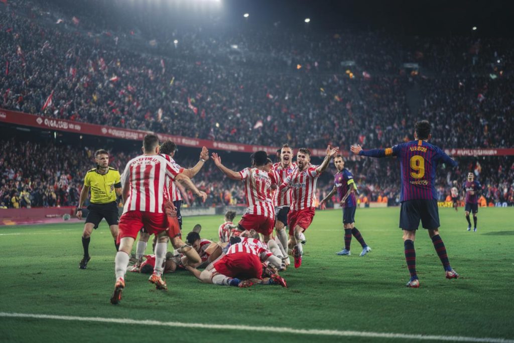 girona remonta al barcelona en liga