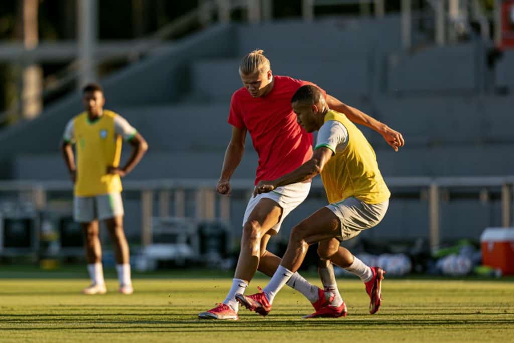 haaland amenaza a brasil ante noruega