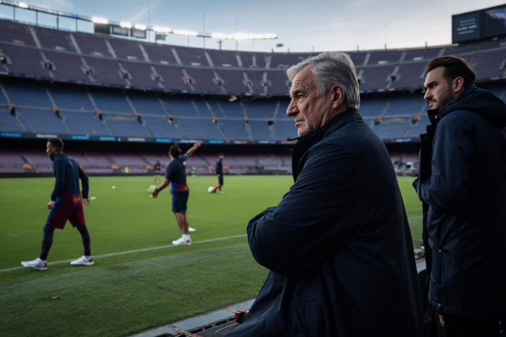 hansi flick ante atletico madrid