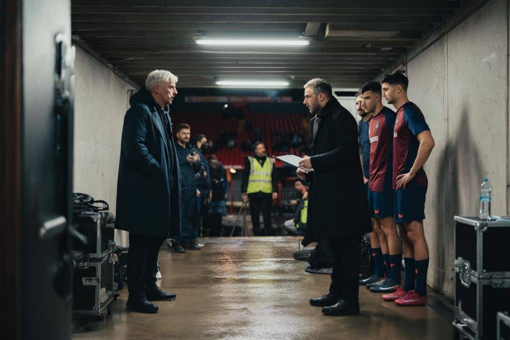 hansi flick con el barca