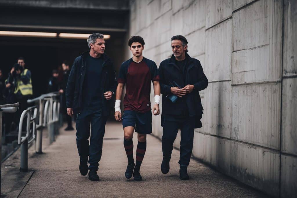 hansi flick y lamine yamal