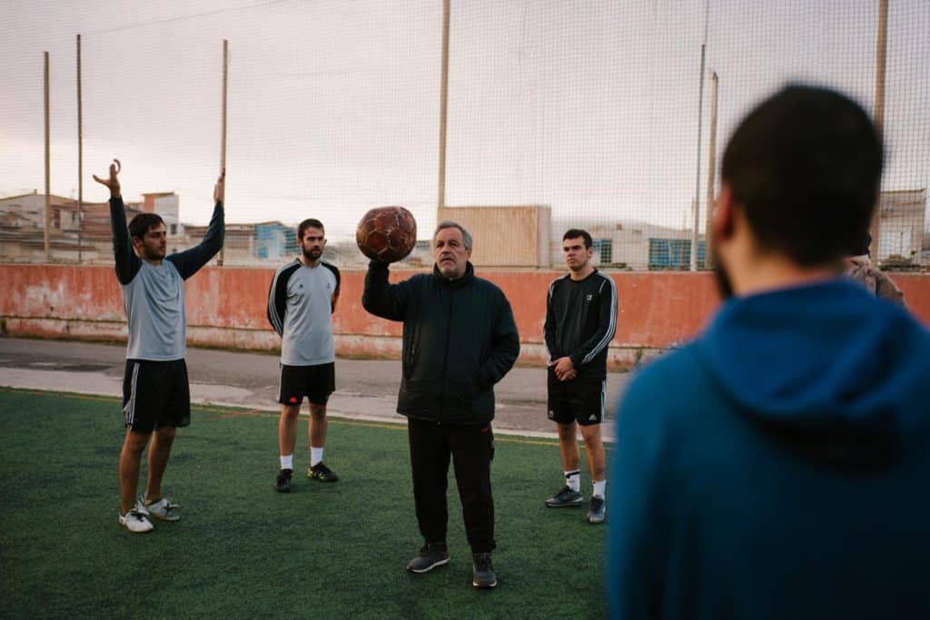 javi poves con jamon en moscardo