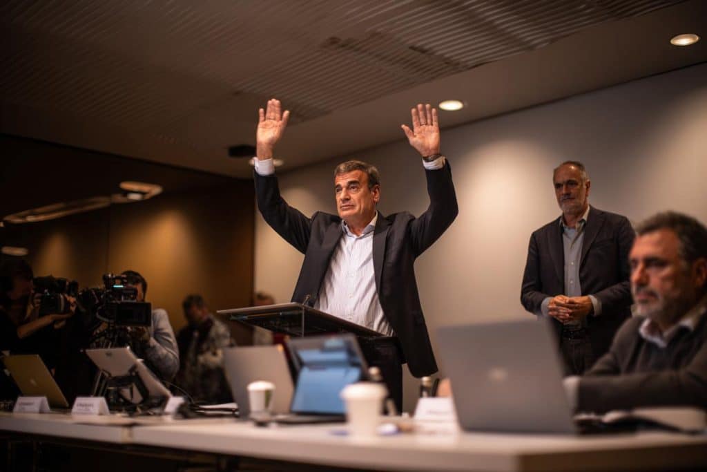 joan laporta reelegido en el barca