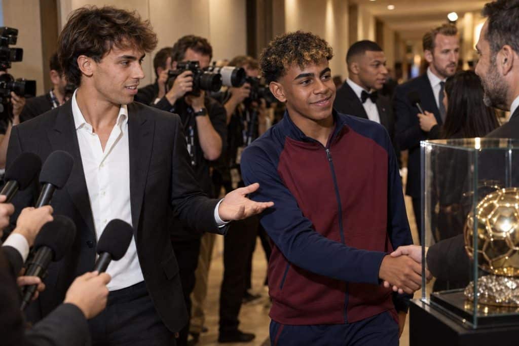 joao felix elige a lamine yamal