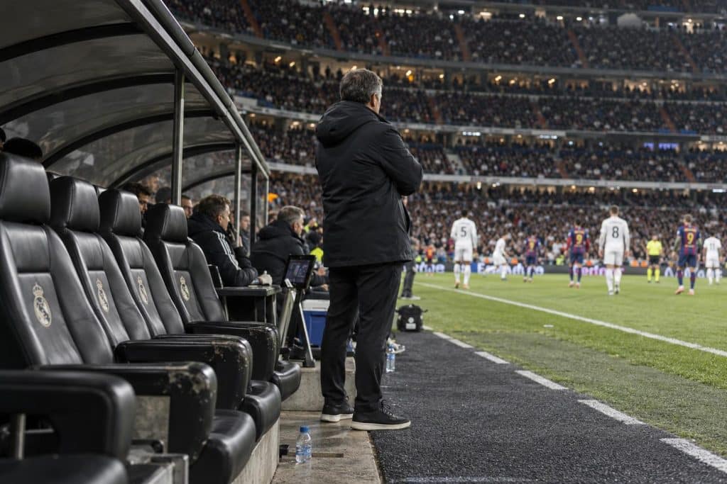 José Mourinho durante su etapa al frente del Real Madrid