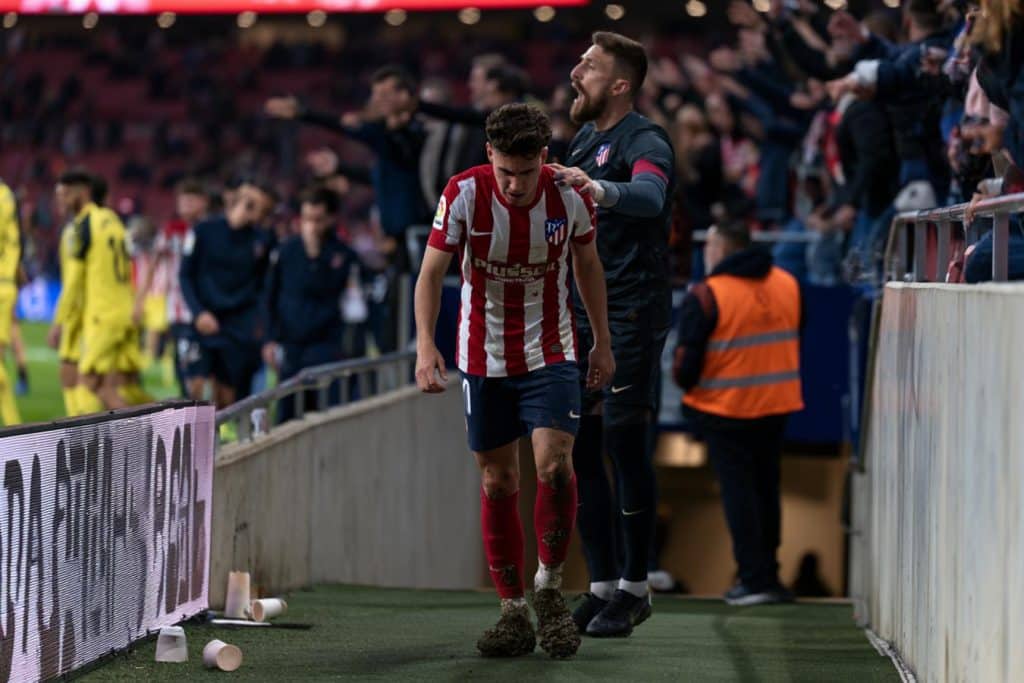 julian alvarez reacciona ante los silbidos
