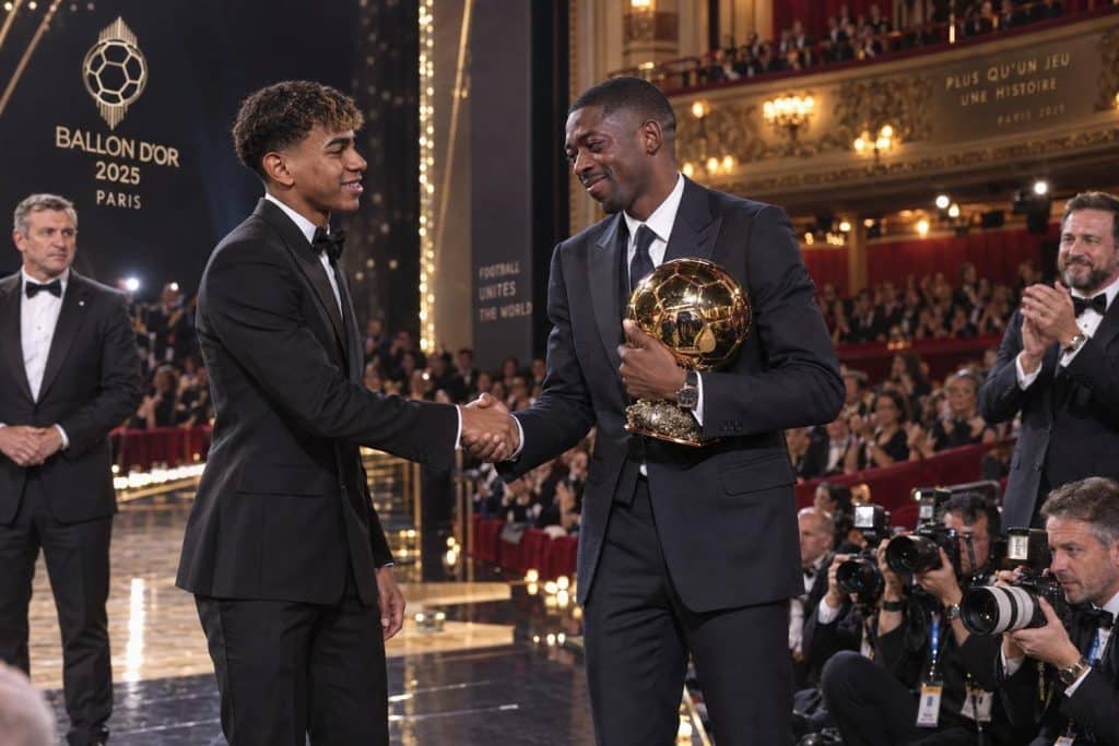 lamine yamal balon de oro dembele