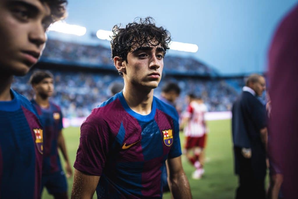 lamine yamal lider del barca