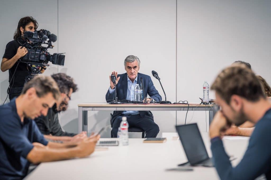 laporta explica salida de dro fernandez