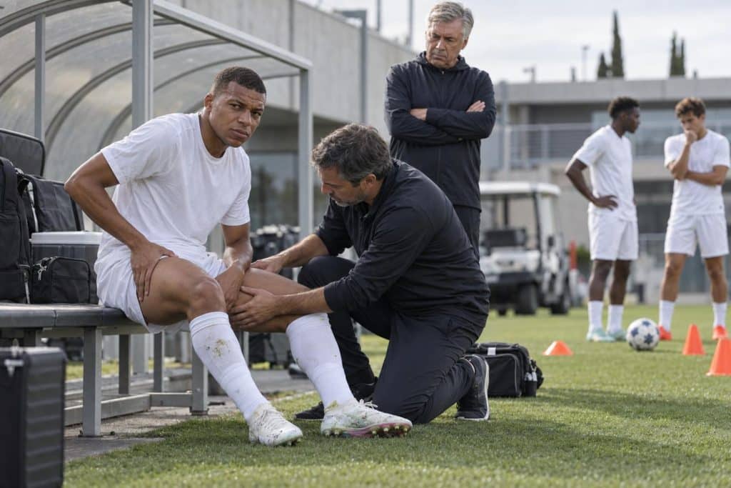 lesion de mbappe alarma al real madrid