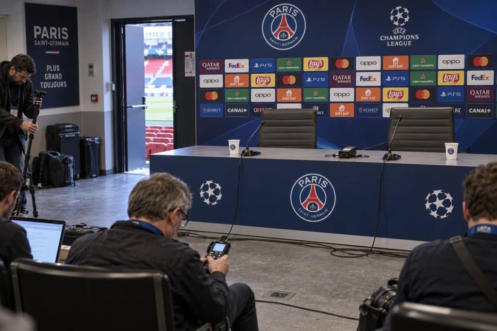 Luis Enrique y Vitinha ante el duelo de octubre entre PSG y Barça