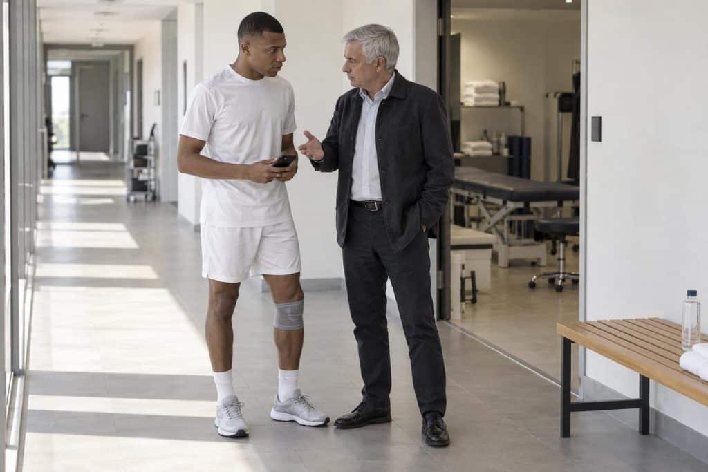 Mbappé y Mourinho ante la polémica por las redes del delantero
