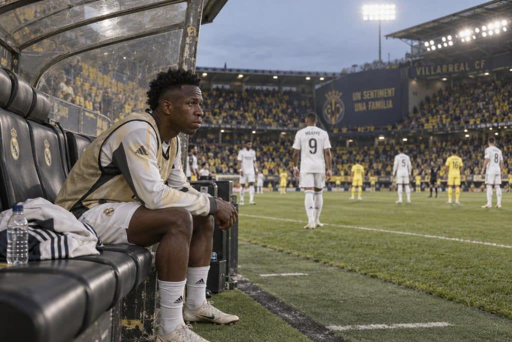 Mbappé con el Real Madrid, titular ante el Villarreal pese a sus molestias
