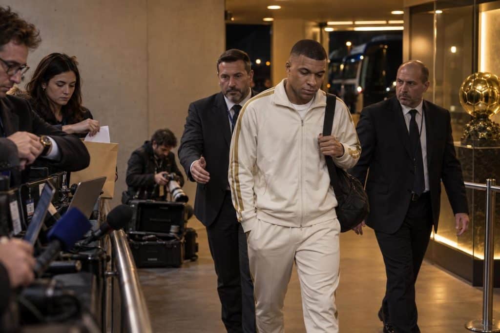 mbappe tras el cierre de votaciones