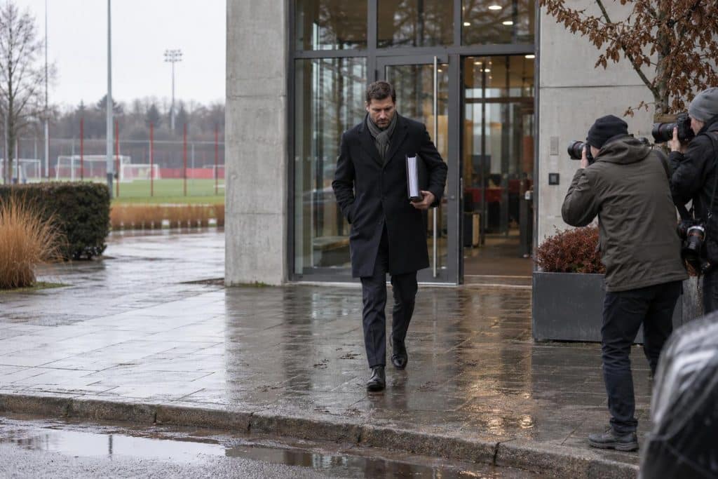Michael Olise, figura del Bayern Múnich ante su renovación