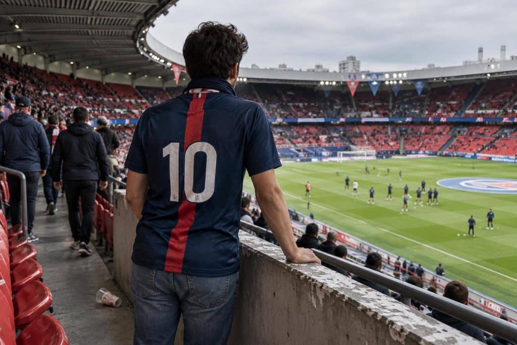 Neymar con el PSG, club donde dice haber jugado a su mejor nivel
