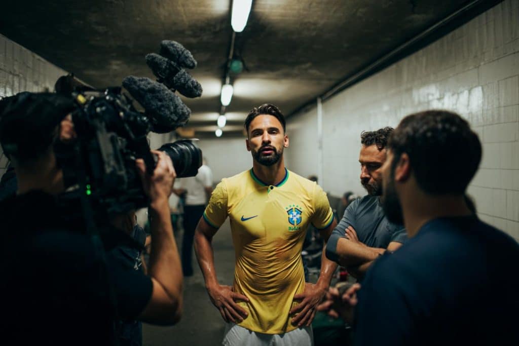 neymar y casemiro con brasil