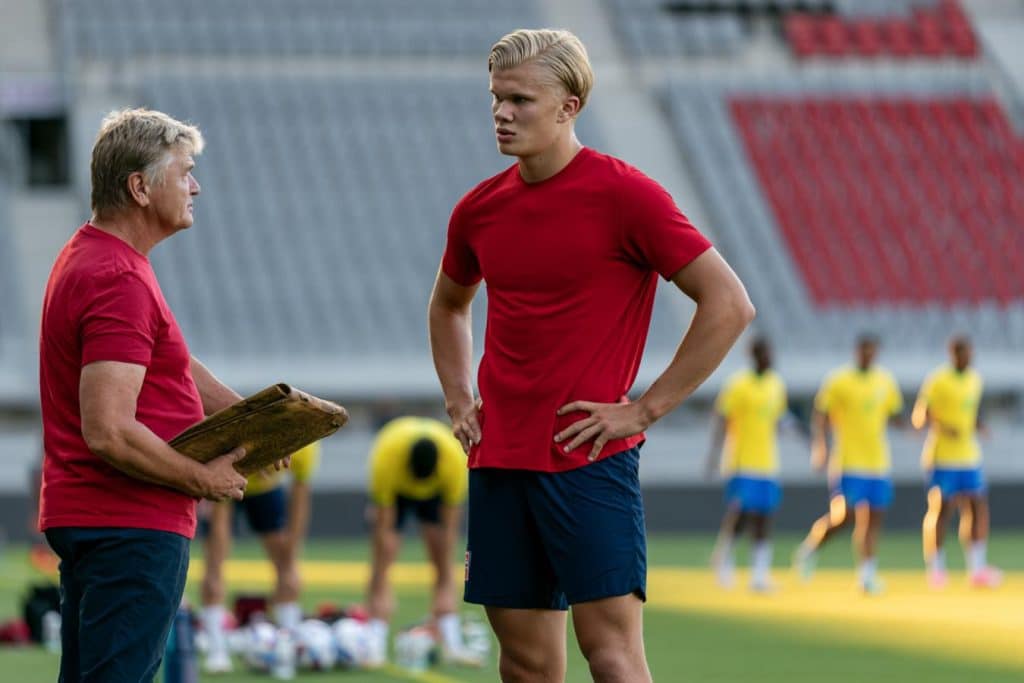 noruega de haaland ante brasil