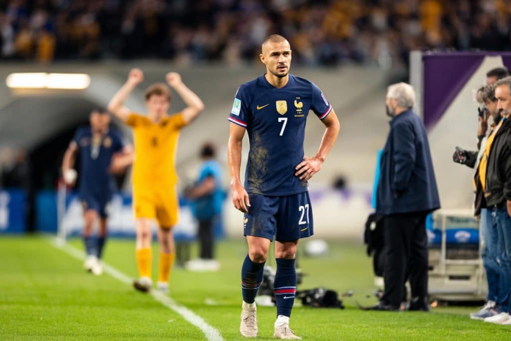ousmane dembele con francia