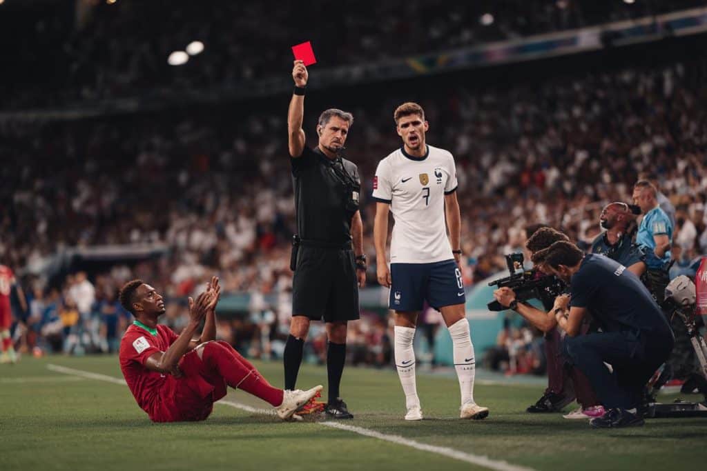 posible roja de upamecano