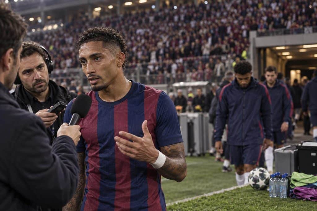 raphinha avisa al barca sobre champions
