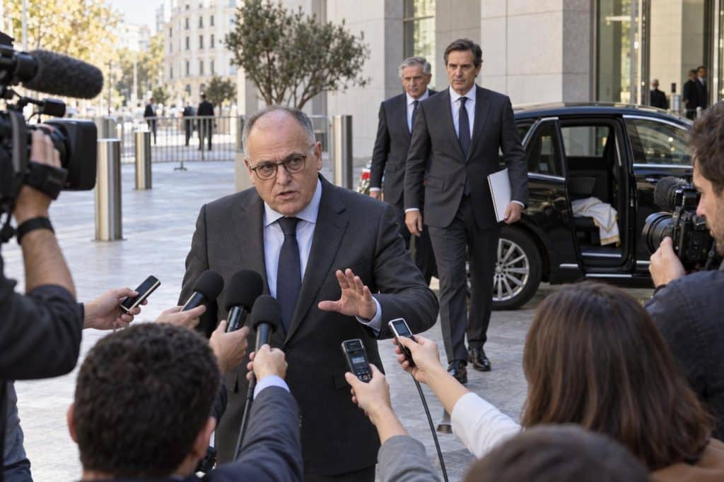 real madrid acusa a javier tebas
