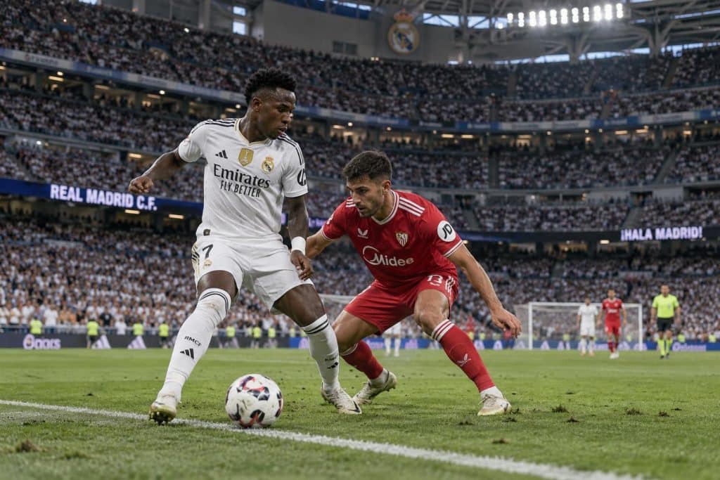 El Bernabéu acoge a Real Madrid y Sevilla en una jornada de Liga