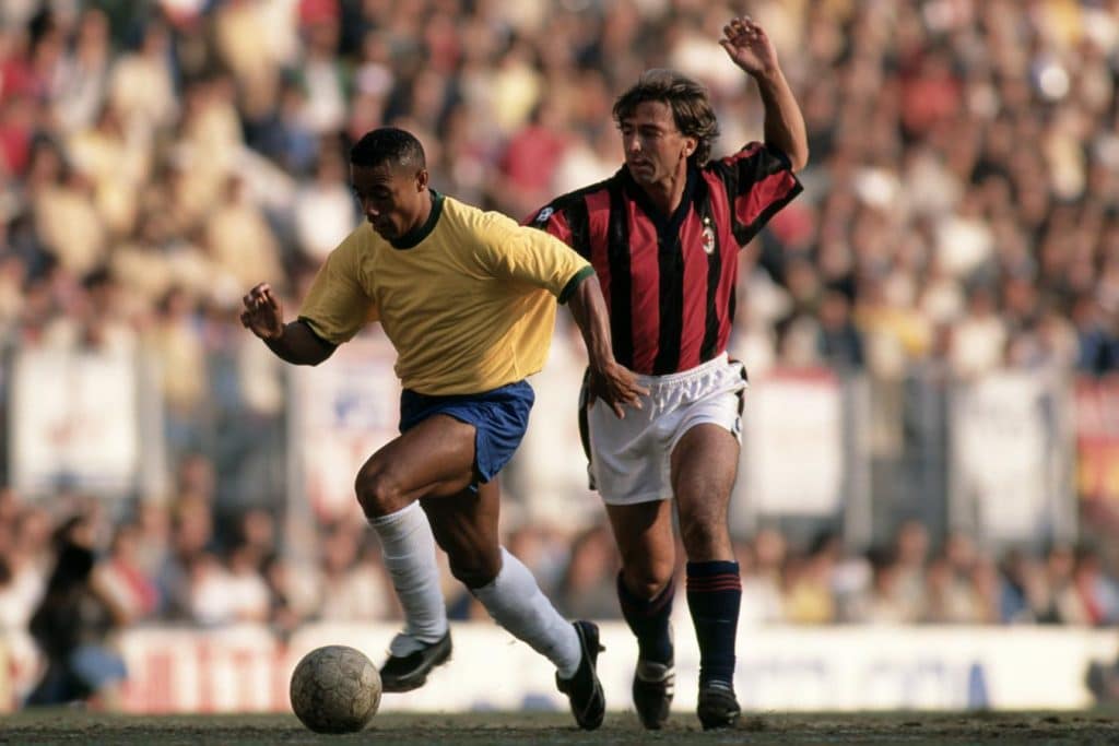romario homenajea a franco baresi