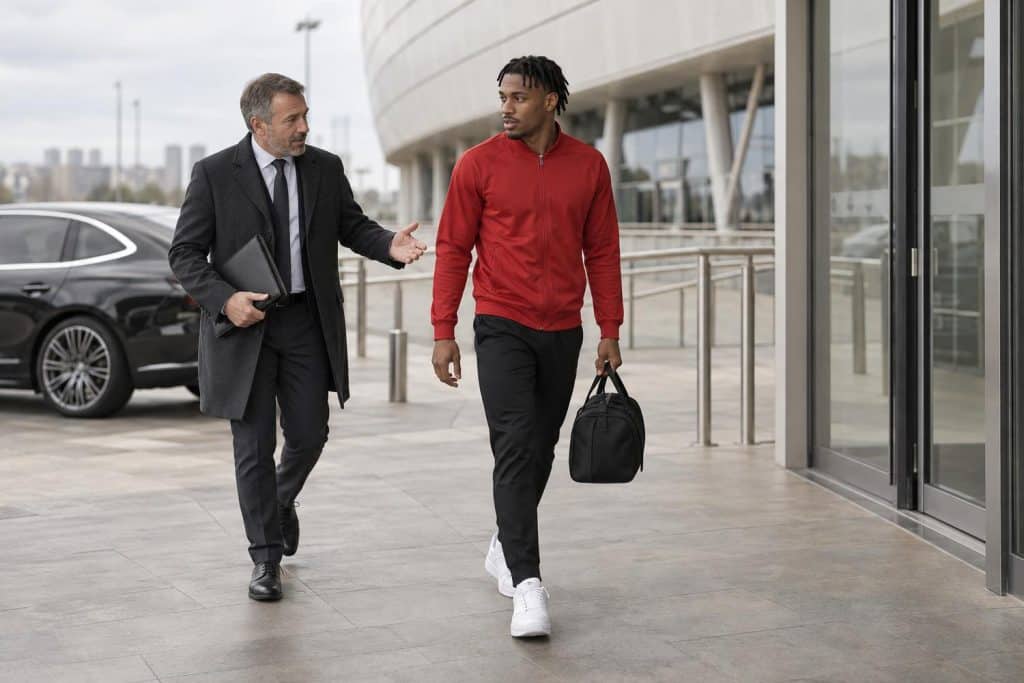 Michael Olise y su posible renovación con el Bayern Múnich