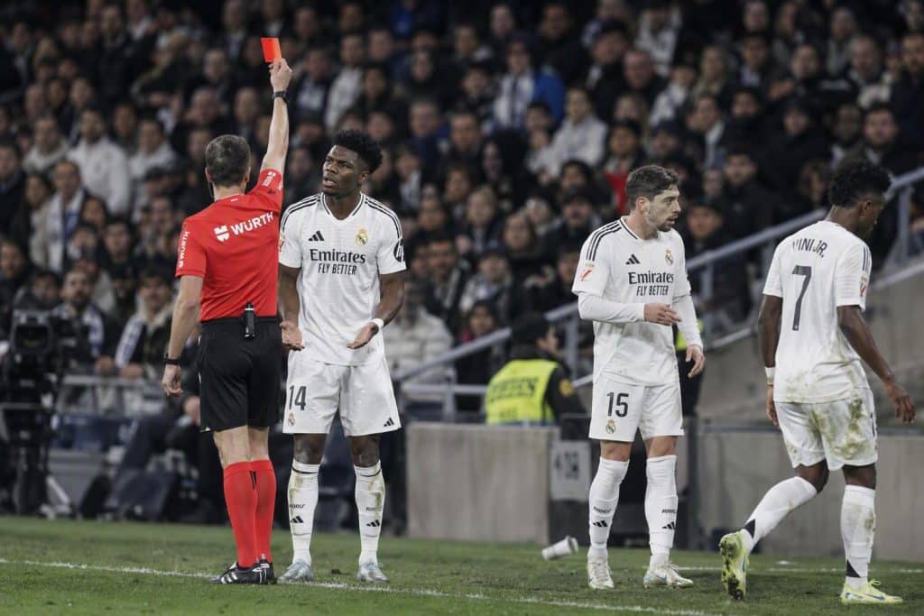 Tchouaméni tras la expulsión de Vinicius y el malestar del Real Madrid