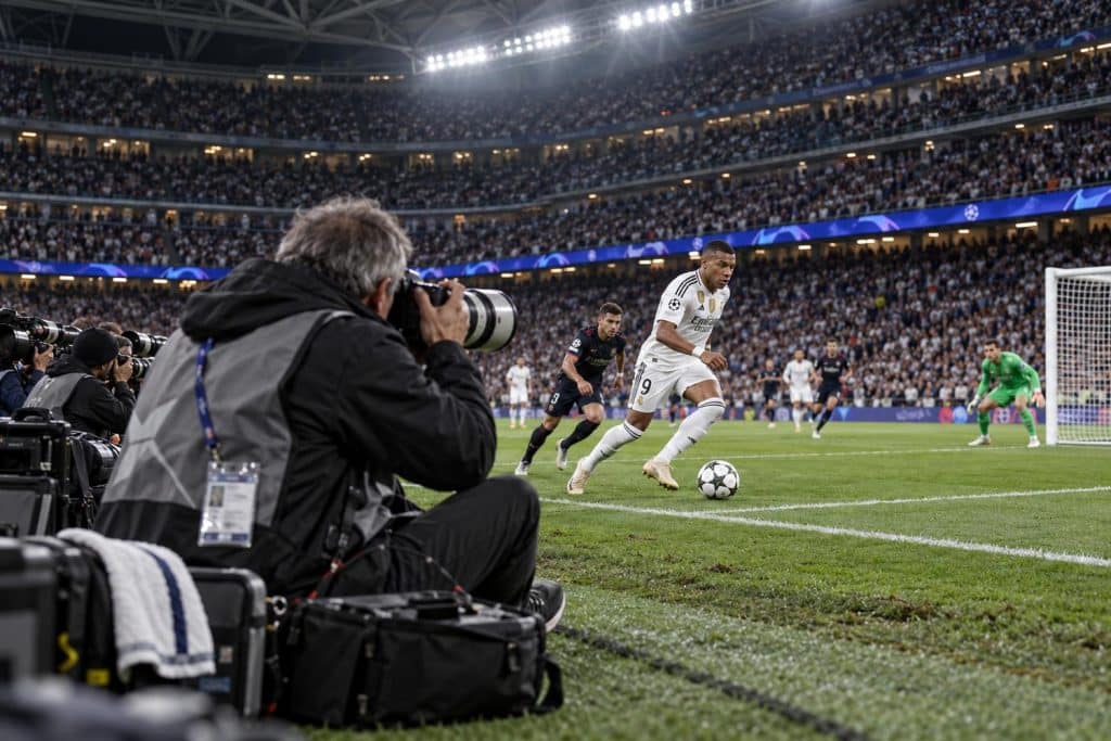 Javier Tebas y Kylian Mbappé ante la carrera por el Balón de Oro