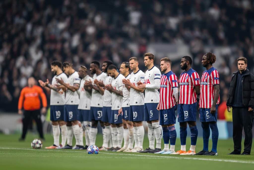tottenham atletico de madrid alineaciones
