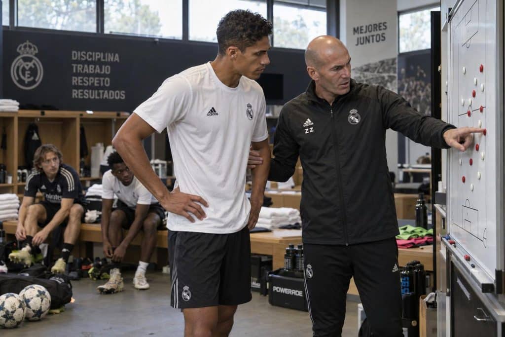 varane revela el metodo de zidane