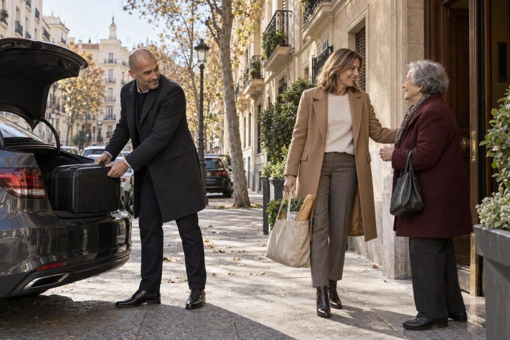 veronique y zinedine zidane en madrid