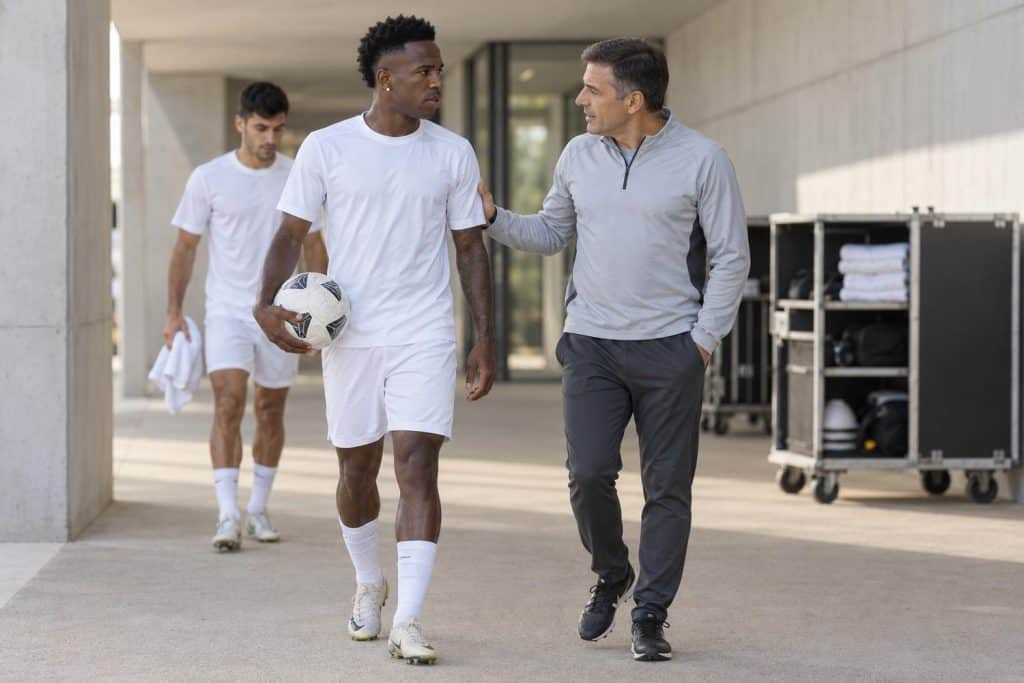 Vinicius Jr en el Real Madrid, con la confianza de Mourinho