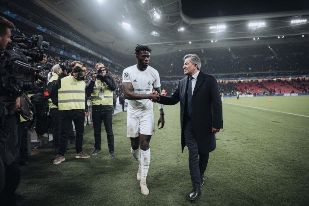 vinicius renovacion real madrid bernabeu